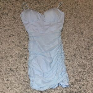 Light Blue Bodycon Dress
